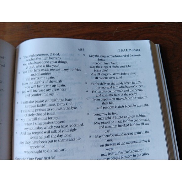 Holy Bible English Standard Version - ESV  Black (Hardcover 2016) Crossway VG - Picture 14 of 16